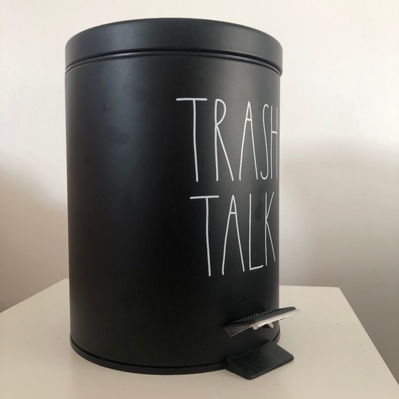 Rae Dunn pedal bin / trash can - Picture 3 of 4